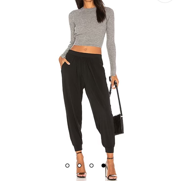 Bobi Jersey Jogger in Black - Picture 10 of 16